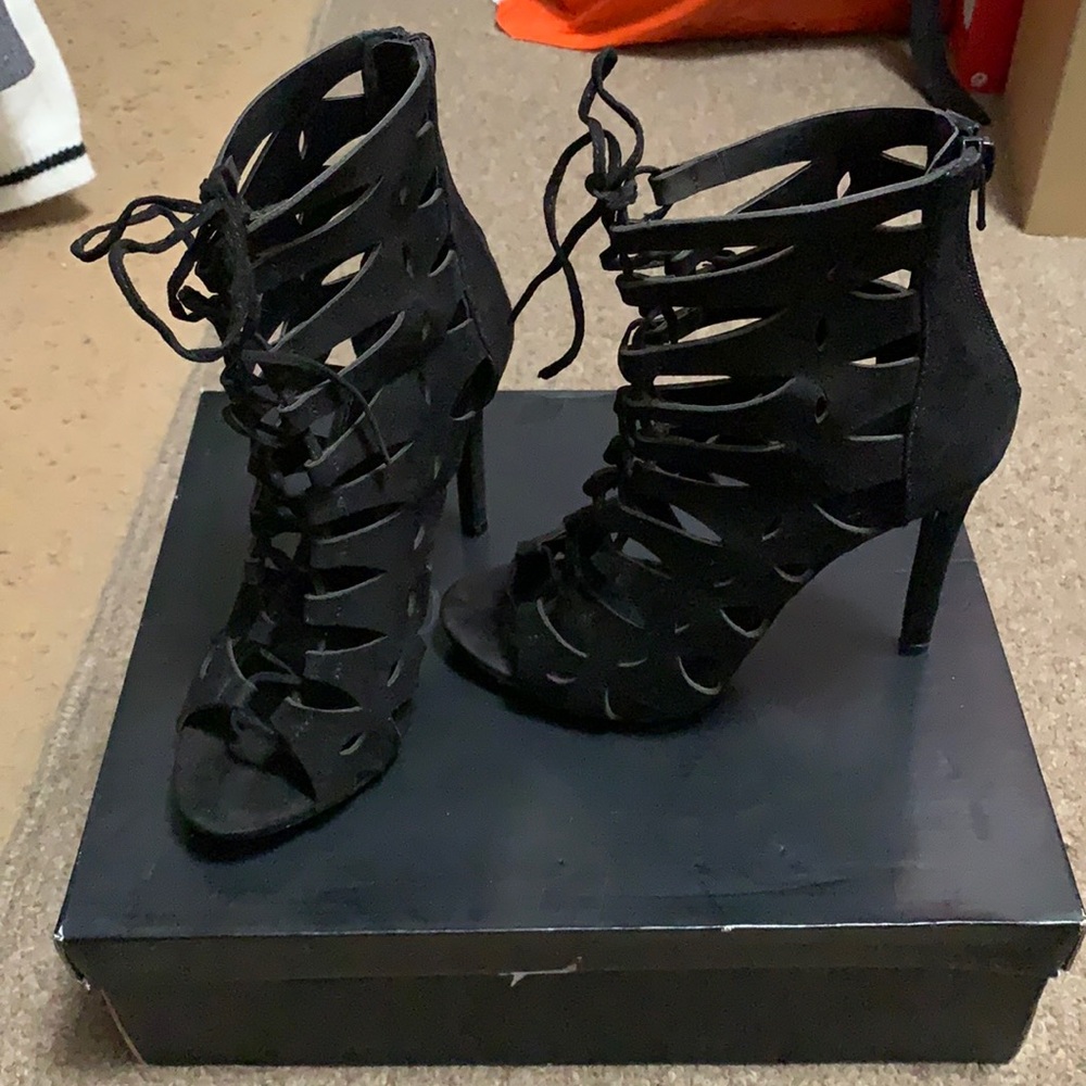 Forever21 Lace up Heels